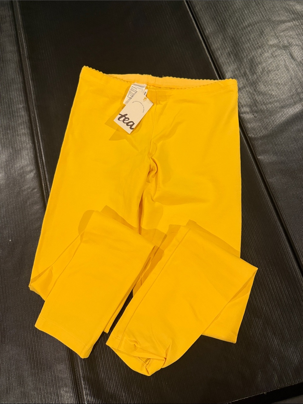 Tea Collection Bright Yellow Girls' Leggings